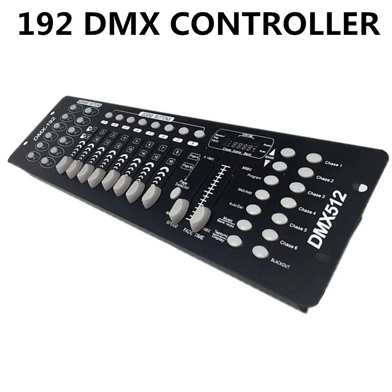 192 DMX контроллер сценический светильник dmx512 консоль профессиональное dj оборудование