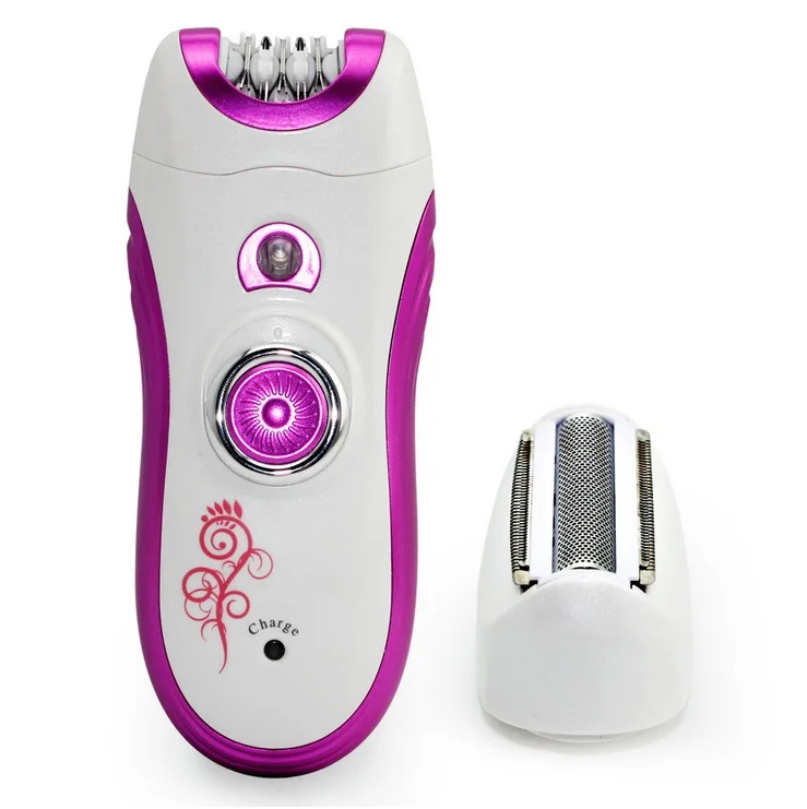 2in1 New arrival epilator women electric hair removal bikini trimmer