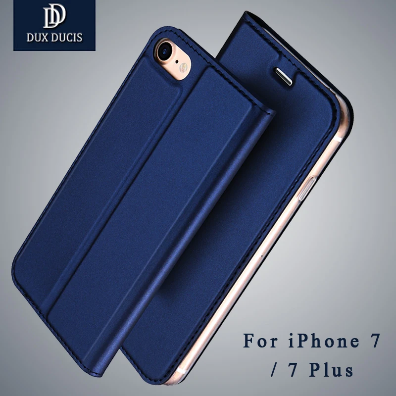 

Dux Ducis Brand Leather Flip Case For iPhone 7 8 Case Leather Wallet Phone Cover For iPhone 7 plus 8 plus Case For iPhone7 Coque