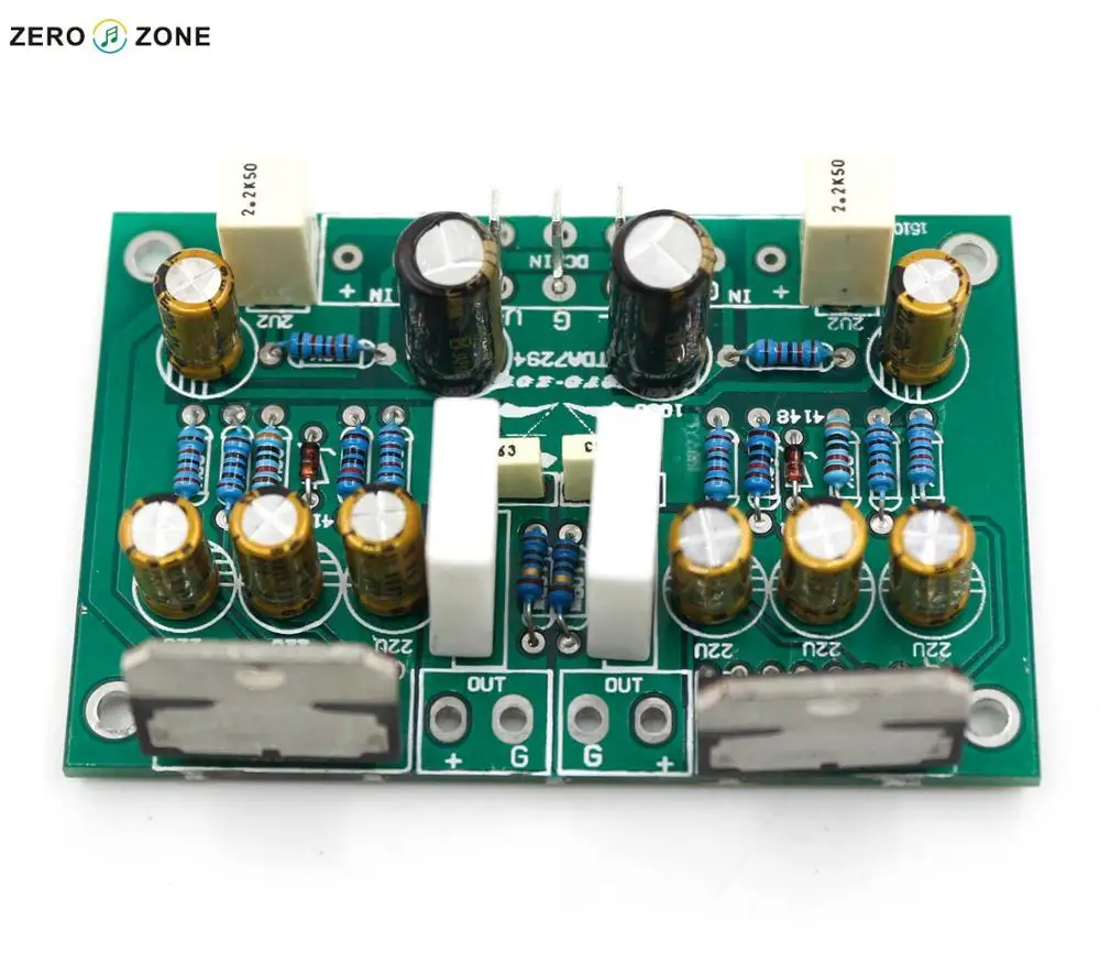 GZLOZONE TDA7294 стерео усилитель для чистого звучания доска DIY AMP