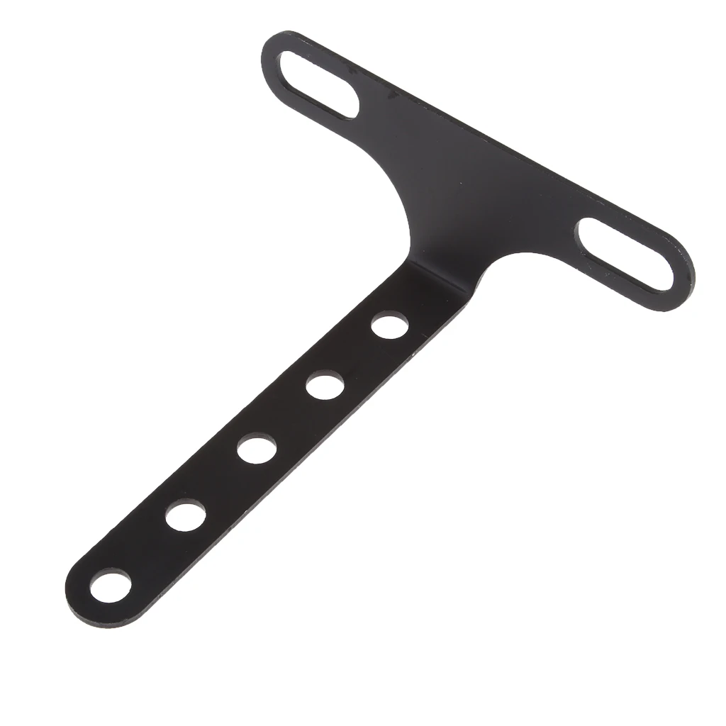 

Single Headlight Bracket Black Aluminum Alloy Streetfighter Cafe Racer Adjustable Headlight Mount Bracket