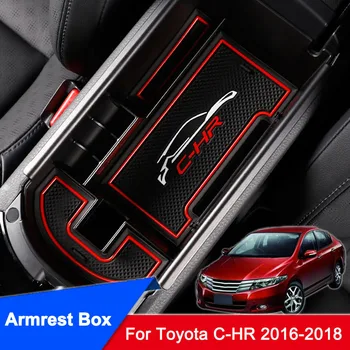 

For Toyota C-HR CHR 2016 2017 2018 Auto Armrest Box Storage Center Console Organizer Container Holder Box Car Accessories
