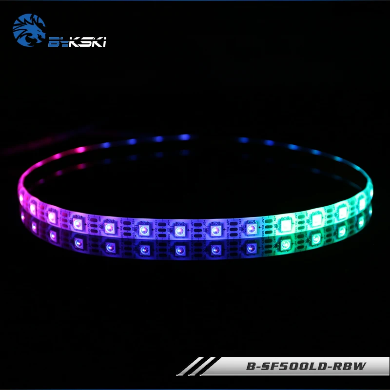 Bykski B-SF500LD-RBW/B-SF1000LD-RBW, RBW RGB световые полосы, светодиодный 5V полосы, с клейкой лентой 3M, чехол для освещения