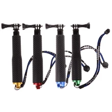 4 colores impermeable selfie stick polo handheld monopod del trípode para gopro hero 12343 + polo temporizador envío libre