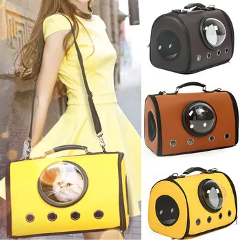 

2019 Pet Cat Carrier Large movable space 360 Degree Sightseeing Space Capsule Pet Carrier For Dog #19628