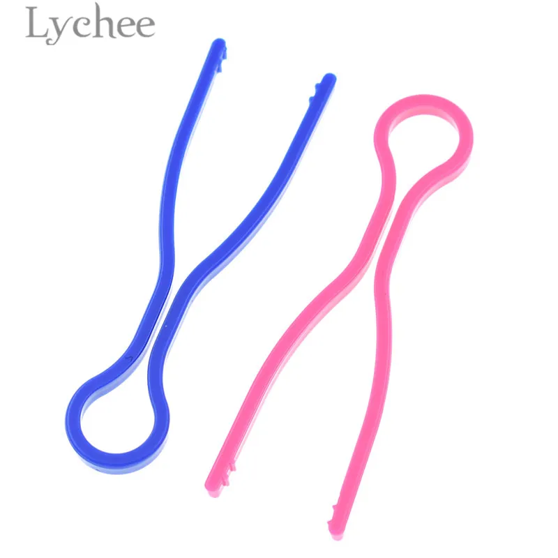 Lychee Life 30 шт. катушки для ниток Держатель Зажимы Пластиковые катушки зажим для ниток аксессуары для швейной машины