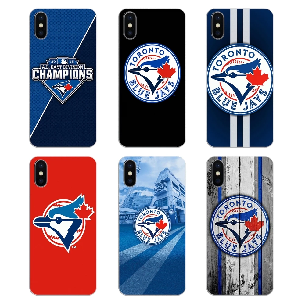 Бейсбол Toronto Blue Jays логотип TPU прозрачные чехлы для Huawei Honor 8 8C 8X 9 10 7A 7C Mate 20 Lite Pro P Smart