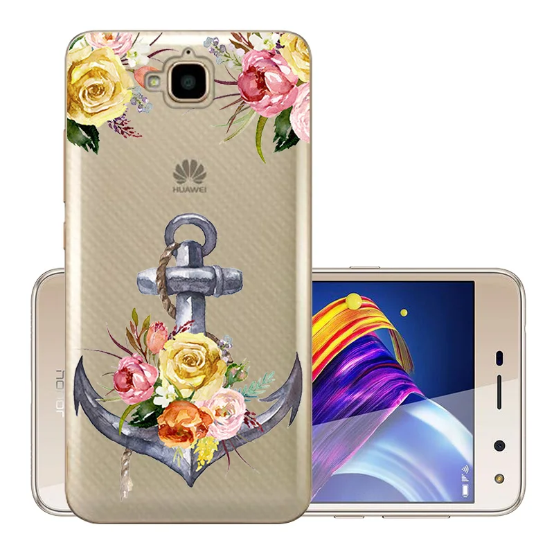 CROWNPRO 5," для huawei Honor 4C Pro, мягкий чехол, чехлы, силикон, Y6 PRO, год, TPU чехол для huawei Honor 4C Pro, задняя крышка с принтом - Цвет: HCM