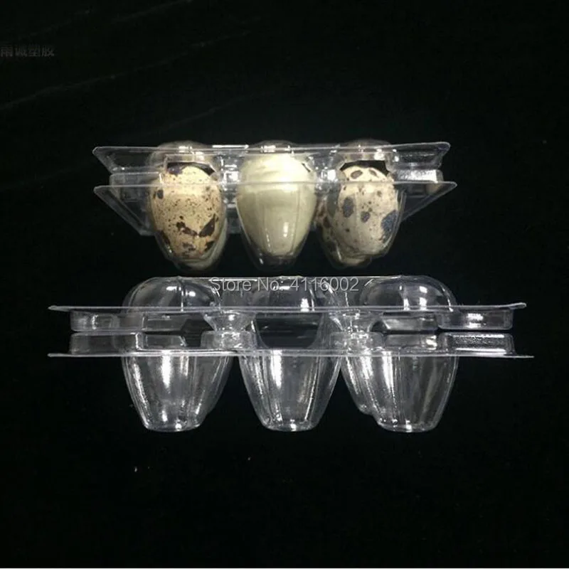 1800 adet 6 delik bildircin yumurta konteyner plastik kutular seffaf yumurta ambalaj saklama kutusu tepsi perakende ambalaj aliexpress home garden