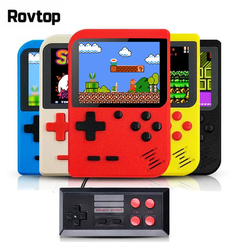 Встроенный 400 игр ретро портативный мини игровой плеер 8 Bit 3 0 дюймов цветной ЖК