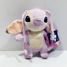 1pcs 22cm Lilo and Stitch Purple Angel Plush Toy Experiment 624 Baby Girls Toys for Children