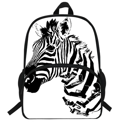 16 дюймов детский модный рюкзак для наездника животных рюкзак с фотоизображением женский туристический рюкзак для подростков школьная сумка для мальчиков - Цвет: mD924