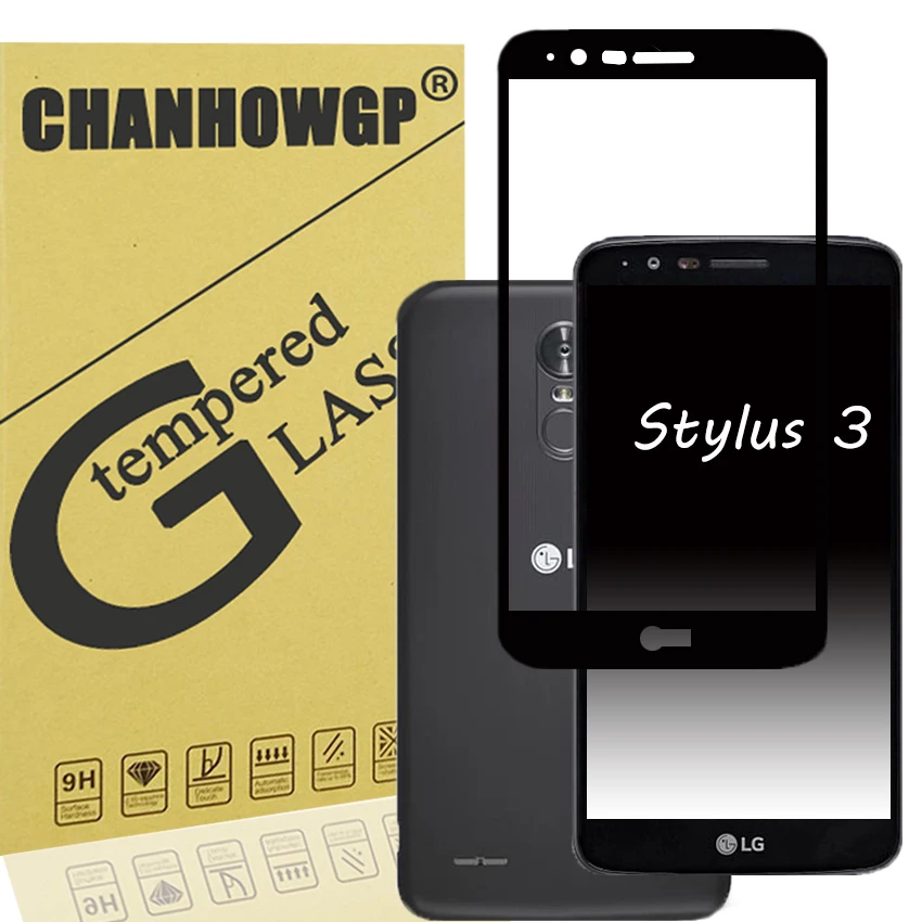 

Full Tempered Glass For LG Stylus 3 M400 DK Screen Protector on K10 Pro Cas for LG Stylo 3 Phone Protective Film Cover 2.5D 9H