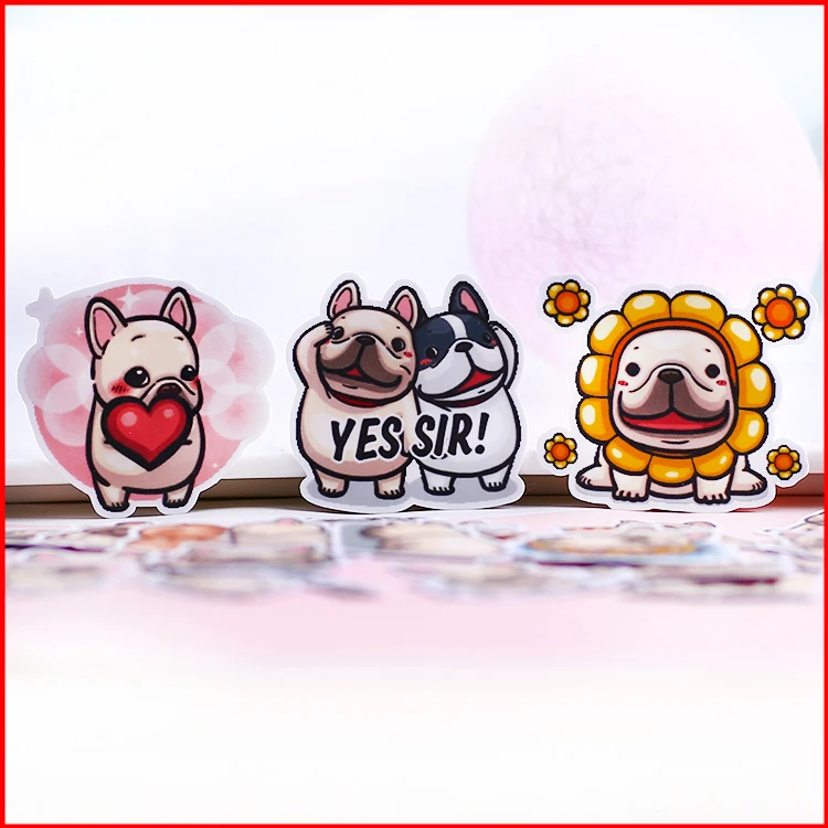 

32 pcs corgi war dog personalized scrapbook Stickers scrapbooking material personalized sticker happy planner decoration craft