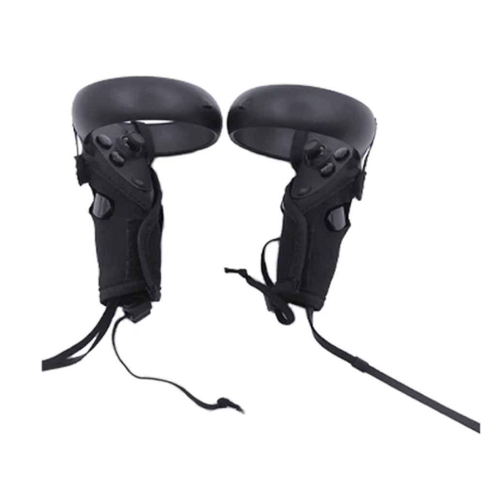 Защитный чехол для Oculus Quest/ Rift S VR Touch Controller нескользящий с защитой от потери и
