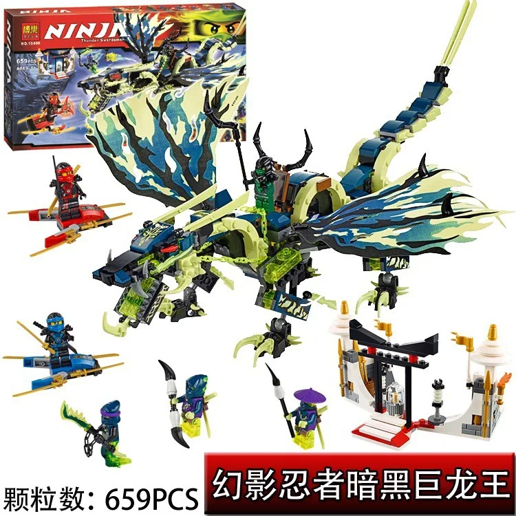 

Bela 10400 Ninjagoe Ataque del Morro Dinosaurio Dragon Juguetes de los Ladrillos Bloques Juego Muchacho Compatible  Decool