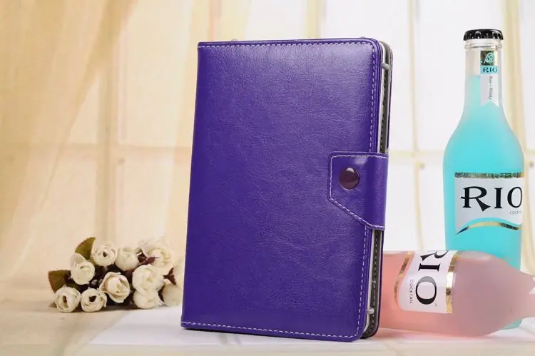 Для Digma Platina 7,1 4G для ASUS Google Nexus 7 из искусственной кожи чехол-подставка для 7 дюймов универсальные сумки для планшетов Android для детей - Цвет: 7inch     purple