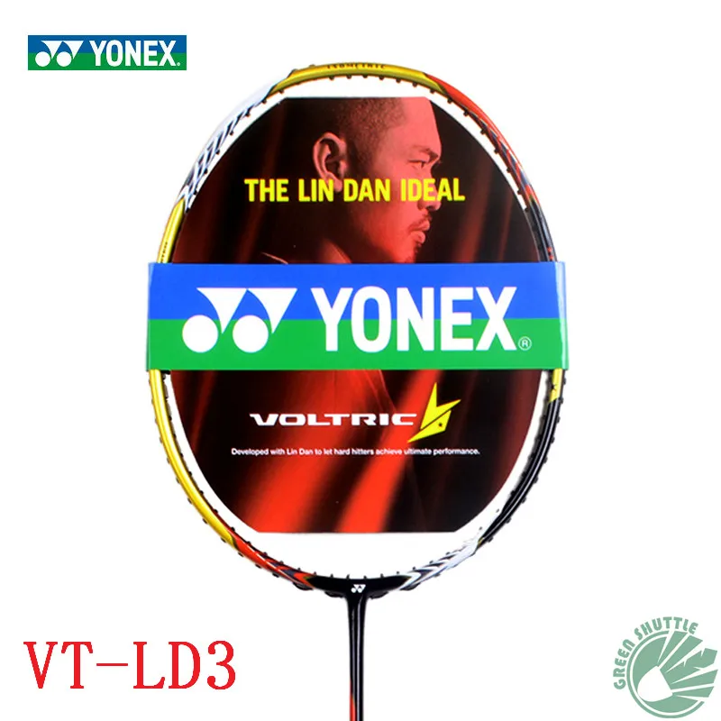 2018 натуральная Yonex Voltric серии VT-LD3 ракетки для бадминтона Лин Дан один атаки Тип