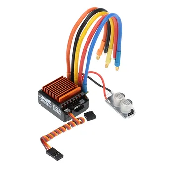 

SkyRC 1870KV 17.5T 2P Sensored Brushless Motor+CS60 60A Sensored Brushless ESC+LED Program Card Combo Set for 1/10 1/12 RC Car