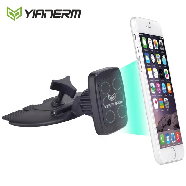 Best Price Yianerm Magnetic Car Phone Holder CD Slot Stand 6 Strong Magnet For iPhone X,8/7Plus,Samsung Galaxy S8/S7 edge,Google,4-6'' Best Price Yianerm Magnetic Car Phone Holder CD Slot Stand 6 Strong Magnet For iPhone X,8/7Plus,Samsung Galaxy S8/S7 edge,Google,4-6''