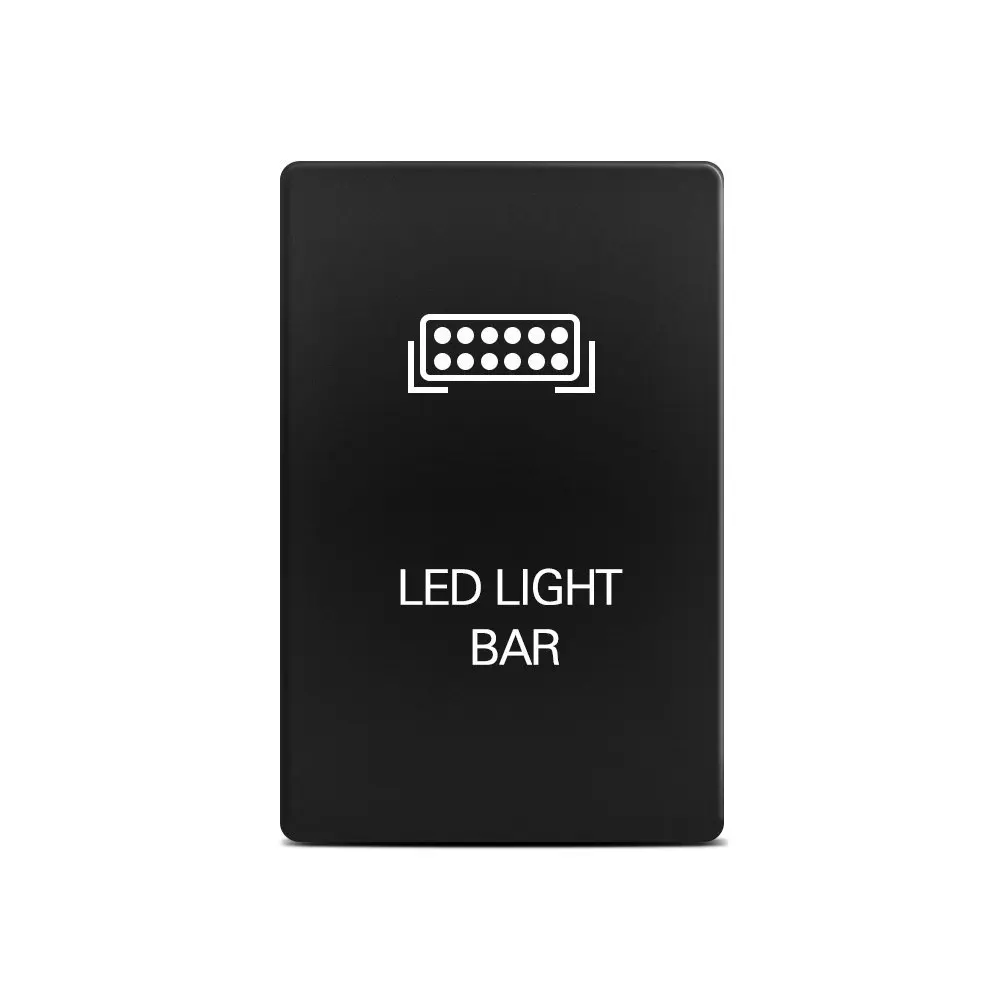 

DC12V Led Light Bar Push Switch 4 Wire Button For Toyota FJ Cruiser Fortuner Tacoma Prado 120 Series 2003-2009