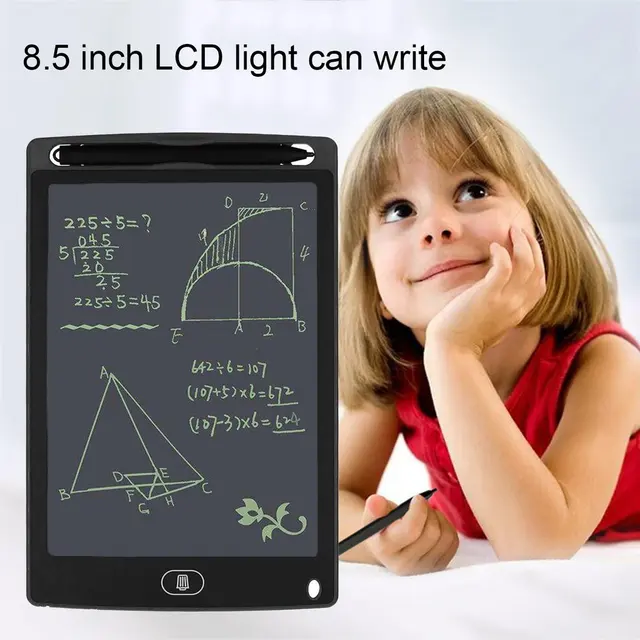 Best Offers 10PCS 8.5 Inches LCD Screen Writing Pad Digital Drawing Pad Handwriting Board Portable Electric Board Blue for Home Office Best Offers 10PCS 8.5 Inches LCD Screen Writing Pad Digital Drawing Pad Handwriting Board Portable Electric Board Blue for Home Office