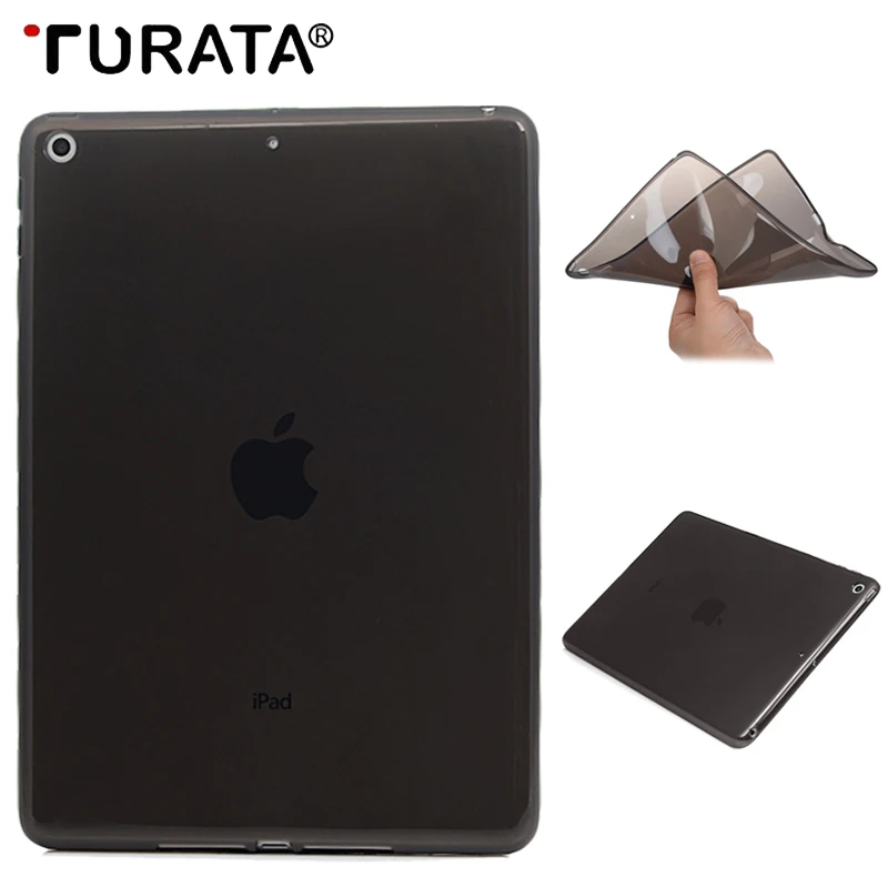 Карамельный Цвет Мягкие TPU силиконовый чехол для Apple iPad 9 7 &quot2017/iPad Air Чехол
