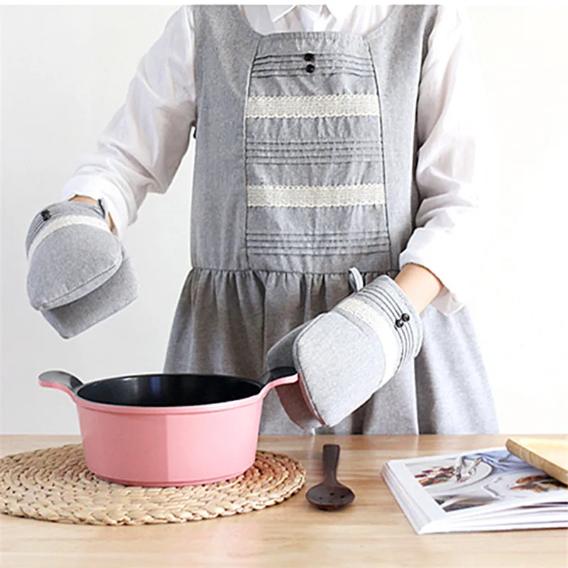 

Simple Nordic wind apron pleat lace sleeveless kitchen roasting coffee shop work clothes flower shop gardening
