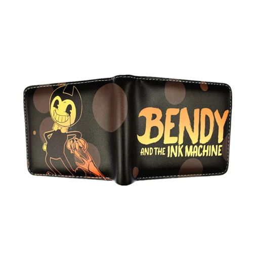 Кошелек для игры Bendy And The Ink Machine, мультяшный Длинный кошелек на молнии, сумка для кредитных карт, денег, высокое качество, мужские и женские кошельки - Цвет: E