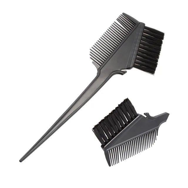 Hair Dye Coloring Brush Highlighting Tint Brush Hair Section Comb ... Hair Dye Coloring Brush Highlighting Tint Brush Hair Section Comb ...