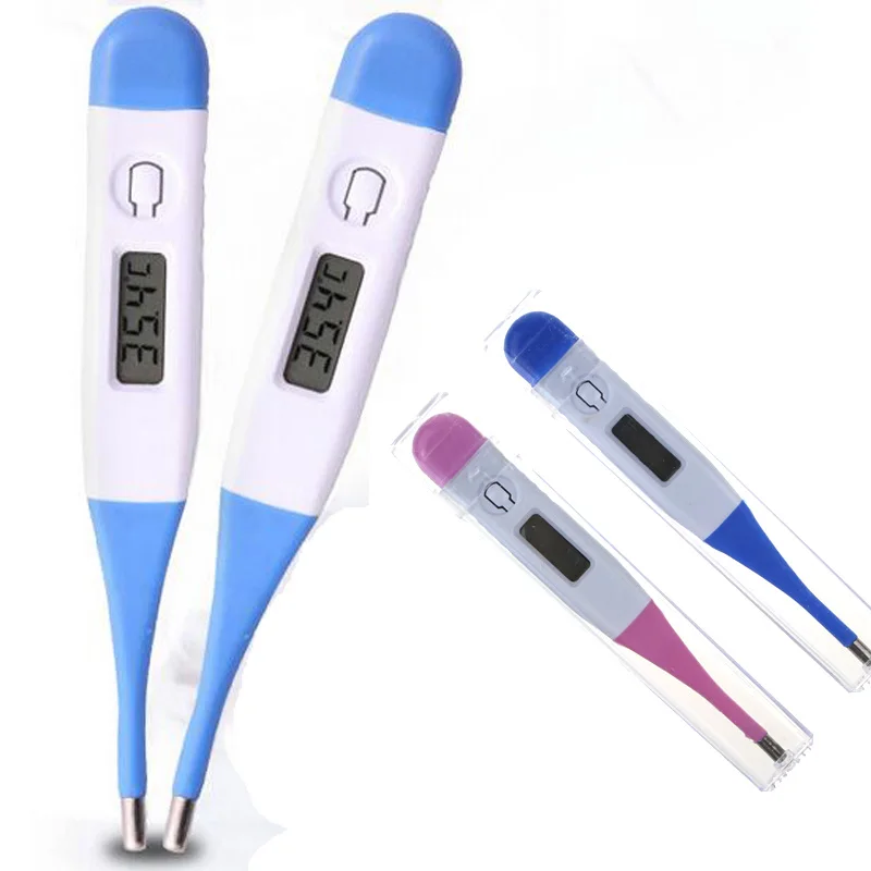 Baby Child Adult Soft Head Electronic Medical Oral Armpit Thermometer