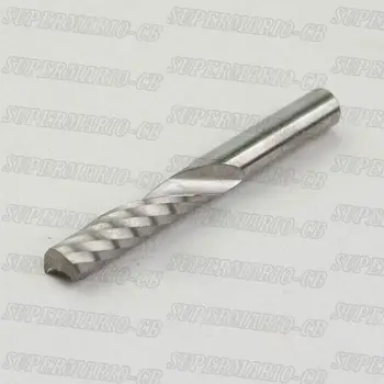 

5x 6mm Carbide CNC Router Bits Single Flute Tools 25mm (1Lx625)