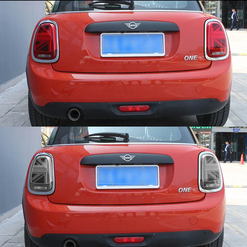 IJDM для Mini cooper F55 F56-upRear задние фонари в сборе 12 в 3D оптический Юнион Джек светодиодный задние фонари, сигнал поворота, Стоп свет