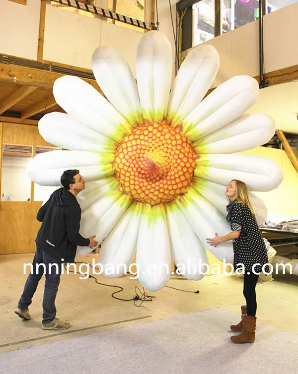 

Free shipping diameter 3m 2016 New Inflatable Flower Giant Inflatable Daisy