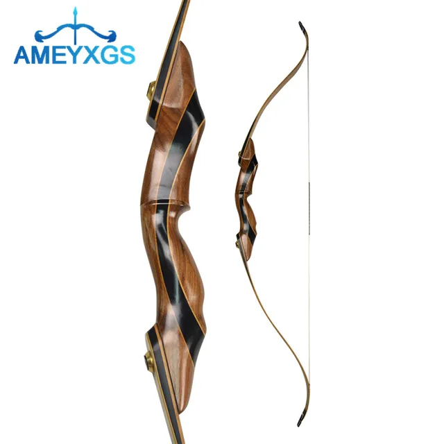 US $162.40 Archery Takedown Recurve Longbow 55lbs Right Hand American Hunting Outdoor Hunti