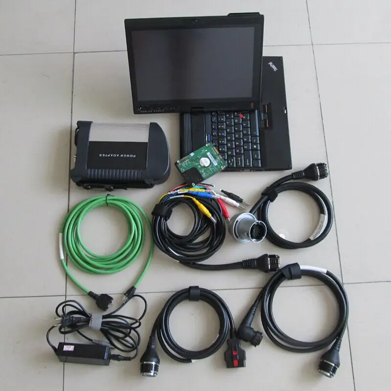 

Best Sale MB Star C4 SD Connect Diagnostic Tool with Newest Software V2019.07 320GB hdd with x200t Laptop Touch Screen