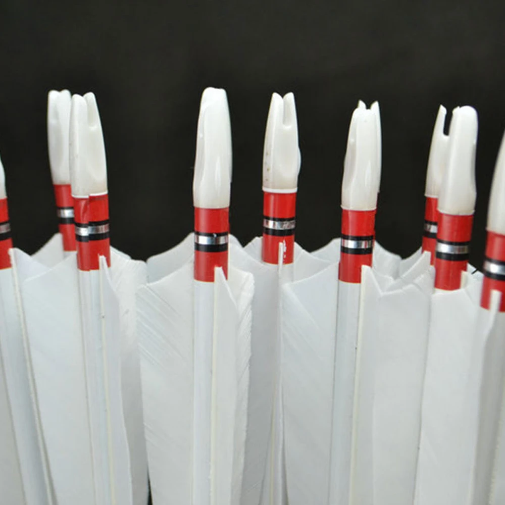 Günstig 6PCS 80cm Handgemachte Natürliche Holz Pfeile Schrauben W Truthahn Feder Für 25 50lbs Longbow Recurve Bogen Bogenschießen