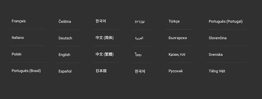language