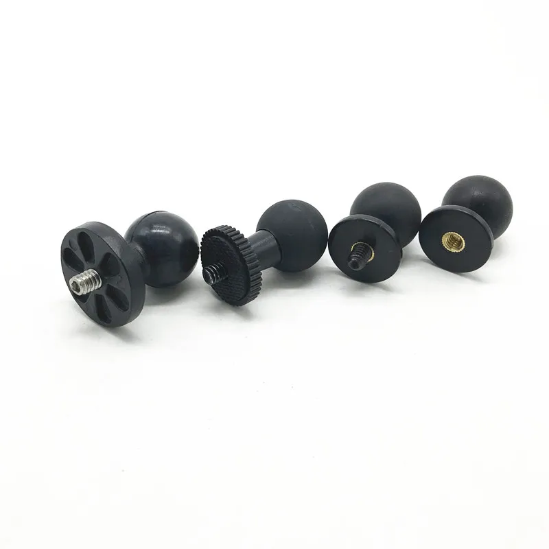 

Tripod Mount Adapter 1 inch Ball Mount to 1/4 Screw Adapter for Gopro Action Camera GPS Ram Mount Ball Mount Holder