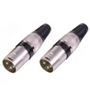 1pc XLR Connector 3pin Microphone MIC XLR Male Plug DAD XLR Female Jack MOM Adapter 7Colors Available ► Photo 2/6