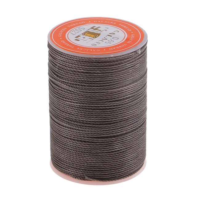 300 Meters 0.35mm Leather Sewing Waxed Wax Thread Hand DIY Stitching Cord  Crafts