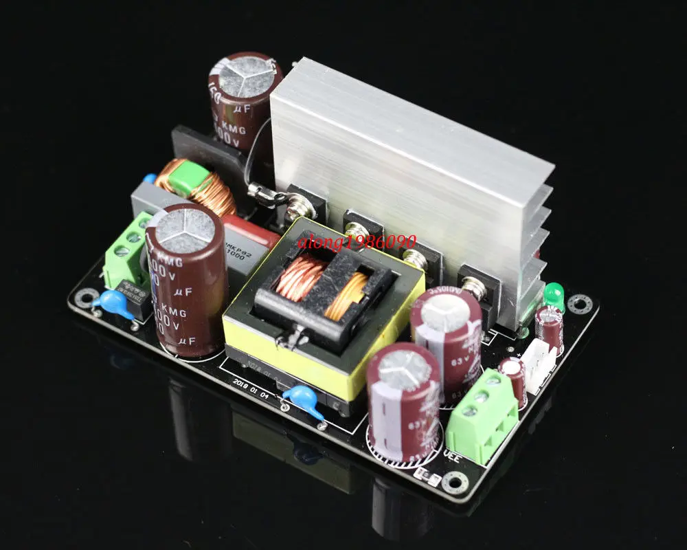 ZEROZONE 500VA DC +/-40V LLC 스위칭 전원 공급 장치 보드 전력 증폭기 PSU L6-46