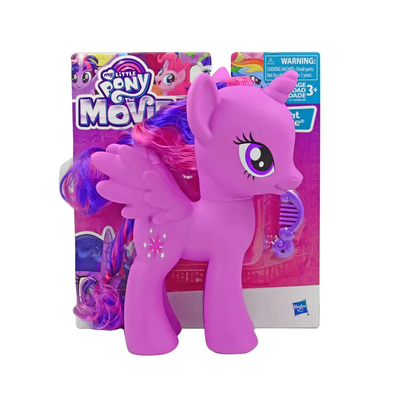 Игрушки My Little Pony Mini Pony, ПВХ, фигурки для девочек, игрушки - Цвет: Twilight Sparkle