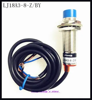 

LJ18A3-8-Z/BY M18 6-36VDC Three Wire DC PNP NO 8mm Distance Measuring Inductive Proximity Switch Sensor Brand New