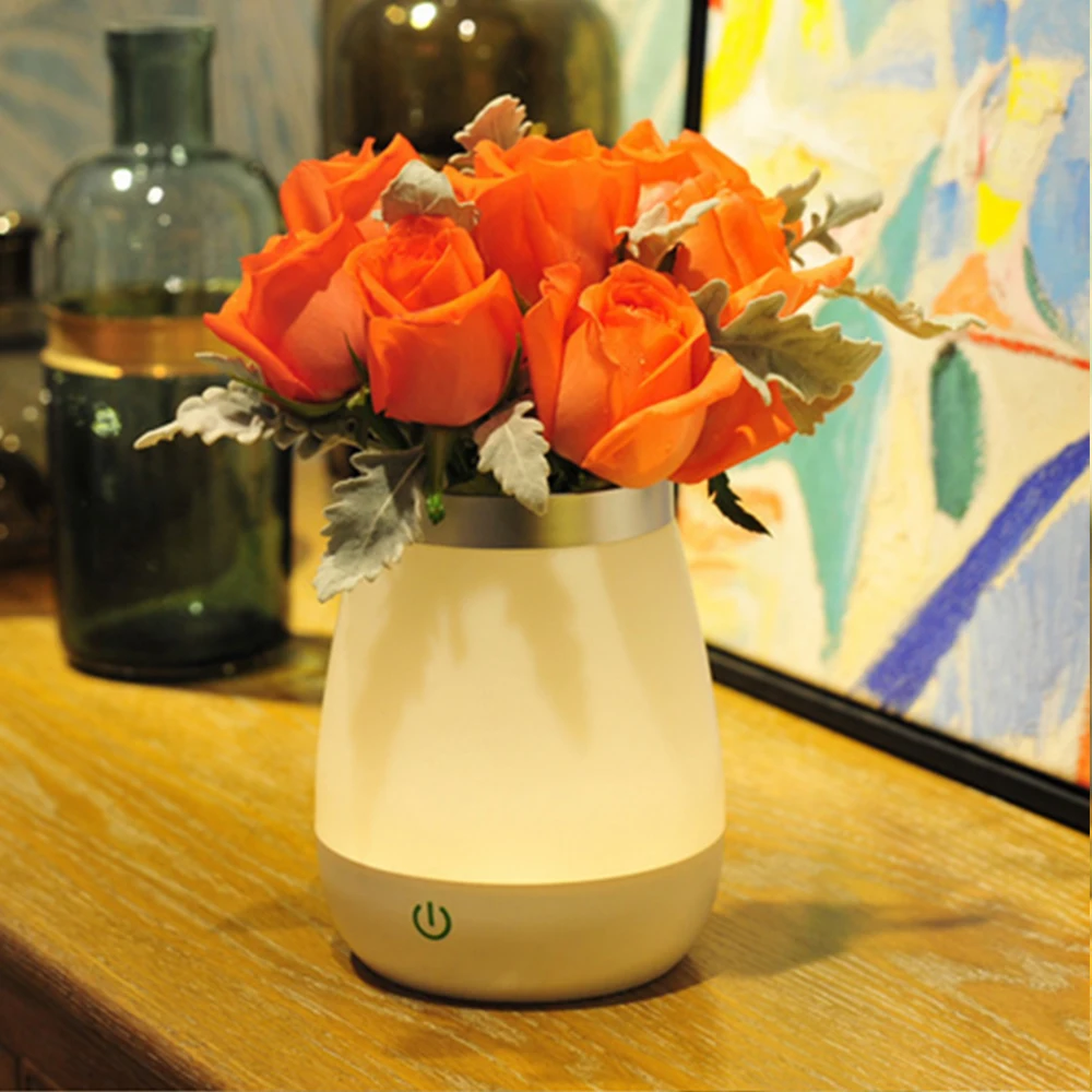 

ITimo Novelty Table lamps for living room Waterproof Creative 3 Modes Warm white Abajur para quarto Vase Desk Lamp Bedside Light
