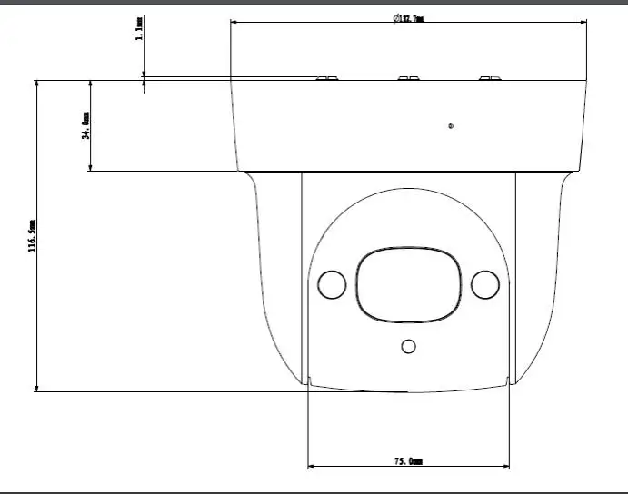 Dahua английский SD29204T-GN-W заменить DH-SD29204S-GN-W Wifi IP 2MP Mic PTZ купольная камера беспроводной 4X зум SD29204T-GN