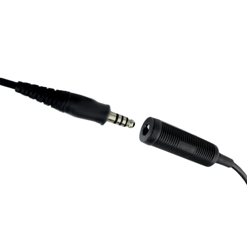 2 Pin HD03 Z тактическая гарнитура Bowman Elite II с водонепроницаемым PTT правым/левым ухом
