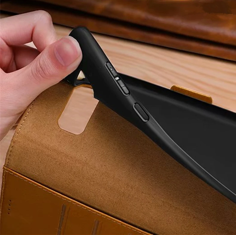 genuine leather flip case  (16)