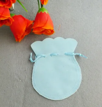 

G*Y-905 300PCS mint-green beautiful color Christmas bags 7x9cm