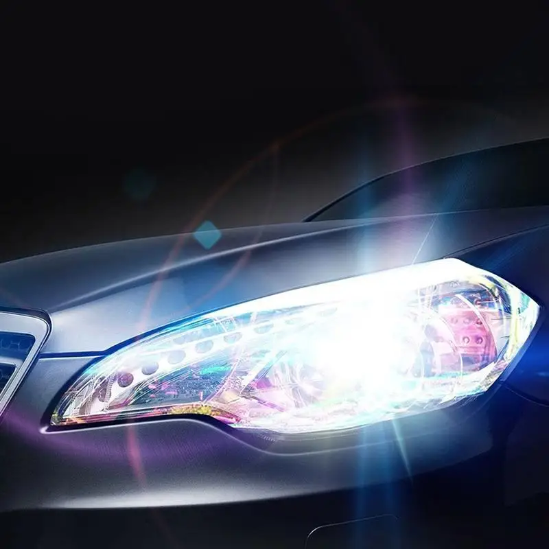 100x30cm Sunproof Waterproof Auto Headlight Protective Film Chameleon Color Sticker Vinyl Wrap Adhesive Roll Sticking Sheet